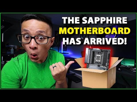 🟢 Unboxing The Sapphire B850m Mobo, Talking Tech, And More!