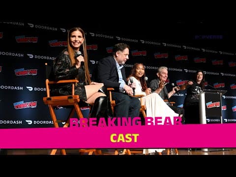 Chat With The Star Studded Cast Of Tubi's Breaking Bear | Nycc 2025