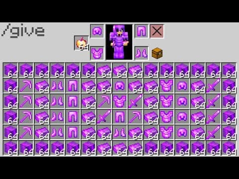 Minecraft, But I Secretly Use /give...