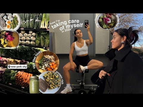 Taking Care Of Myself In 2026 | My Balanced Nutrition And Fitness Goals