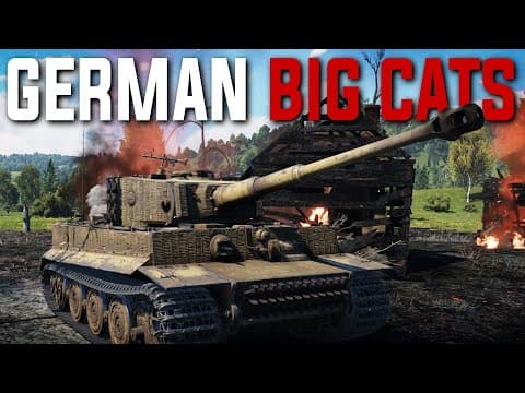 German Big Cats In War Thunder!