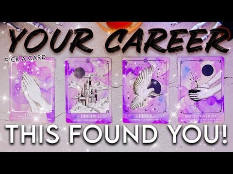 Career || Pick A Card Reading 222 ✨ 1111 (this Found You!) ✩₊˚.⋆☾⋆⁺₊✧🔮