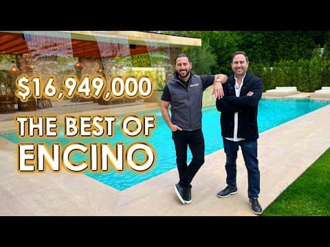 Inside A $16,949,000 New Construction Compound In Encino