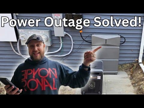 Surviving An Ice Storm Power Outage With The Anker Solix E10