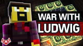 My Minecraft Speedrun War W/ Ludwig