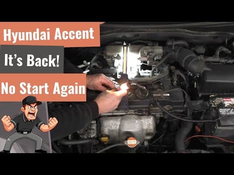 Final Diagnosis: 2010 Hyundai Accent — No Start After Starter & O2 Replacement