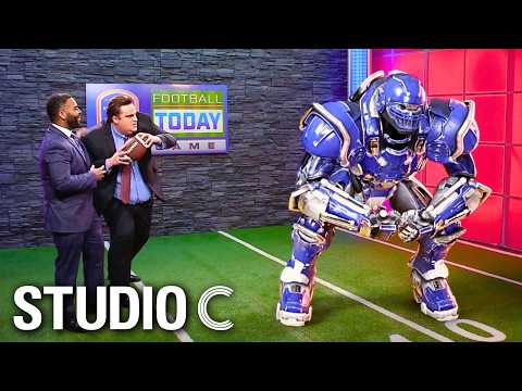 Cleatus The Football Alien Robot - Studio C
