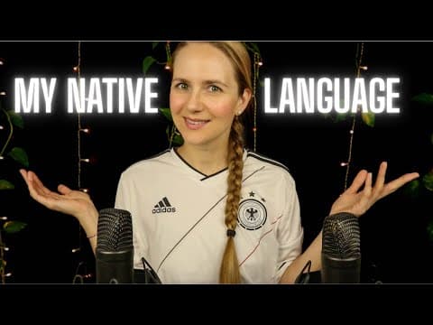 Asmr In My Native Language - Tingly Triggers & Close Up Whispers