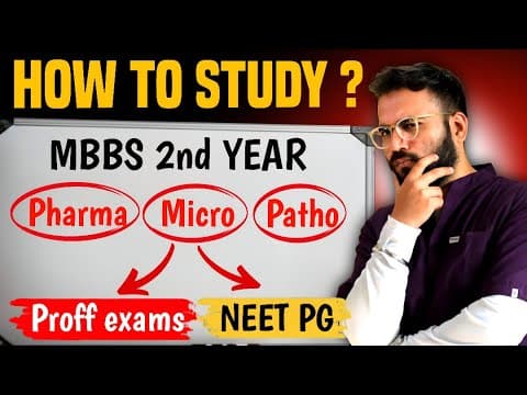 Mbbs 2nd Year : Approach For Mbbs And Neet Pg Preparation | The Best Way