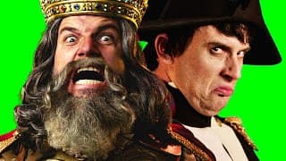Napoleon Vs Charlemagne. Behind The Scenes. Epic Rap Battles Of History.
