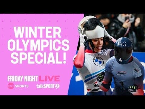Winter Sports, Ucl & Premier League Preview🔥 - Tnt Sports X Talksport - Friday Night Live 🎙️