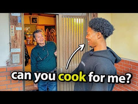 Asking Strangers In Japan To Cook Me Dinner