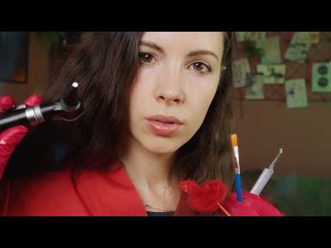 ASMR Emergency Ear Cleaning  | You’re Losing Your Hearing (Full Diagnostic)