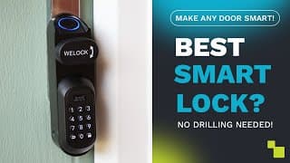 ⚙️ The Easiest Smart Lock Install Ever? Welock U81 Review ⚙️