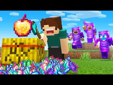 Minecraft Manhunt, But One Item Is Secretly Op…