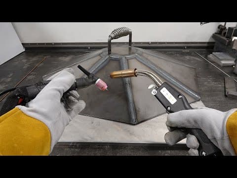 Would You Tig Or Mig This Steel Lid, And Why?