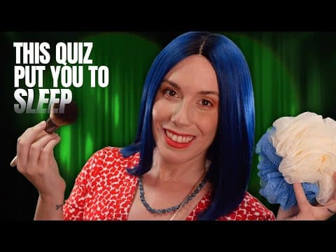 The Sleepiest Quiz Show On Youtube | Asmr Sound Guessing Game