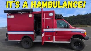 The Hambulance | Ambulance To Ham Radio Van Conversion