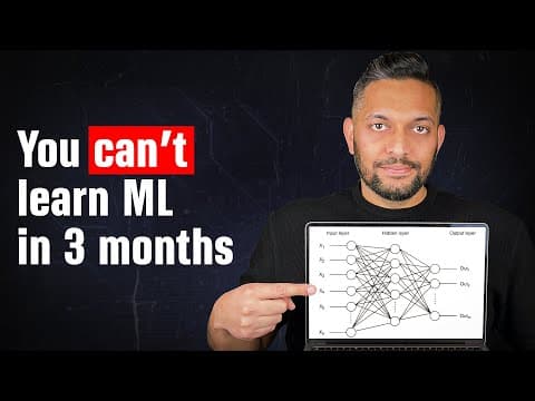 Learn Machine Learning Like a GENIUS and Not Waste Time