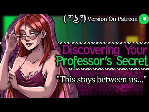 Blackmailing Your Professor But She's Into It Roleplay [student X Teacher Asmr]