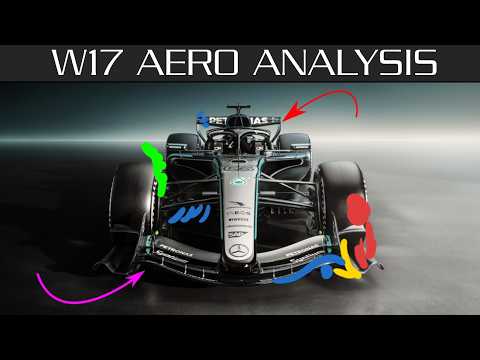 Mercedes W17  -  Aerodynamics Analysis And Initial Thoughts