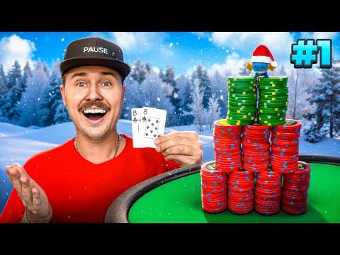 I River The Nuts And Opponent Goes All In! | Wolfmas Day #1