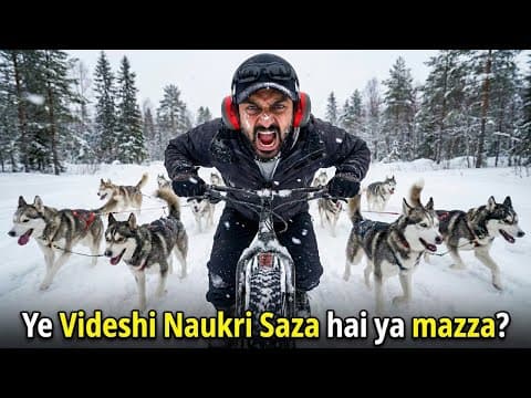 I Have To Do This During My Job Abroad (fat Bikes With Huskies)
