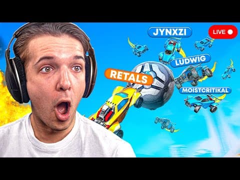 Reacting To Retals 1v7 Vs. Ludwig, Jynxzi, Stableronaldo, And More
