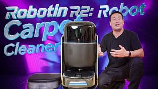 The Robot That Washes & Dries Carpets: Robotin R2 Review