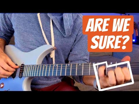 Is This Actually The Most Beautiful Guitar Chord?