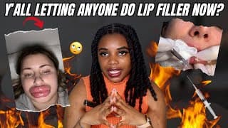 Illegal "lip Filler Techs" Are Sending People To The Er 🫠