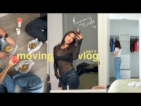 Moving Vlog #4! Organizing My Closets, Visitors & Celebrations!