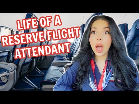 Flight Attendant Reserve Life Is Not Going Well... ✈️😳