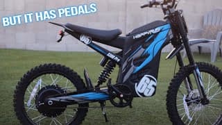 Can This 50mph Electric Dirtbike Be As Good As A Surron? Testing The Happyrun G300 Pro