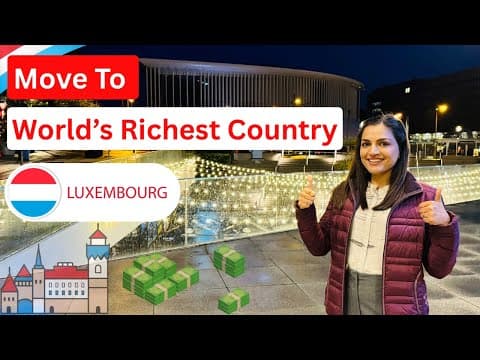 Europe Ka Hidden Gem: Luxembourg Explained! 🇱🇺🔥