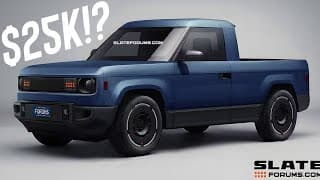 Can The Slate Ev Pickup Hit $25k??