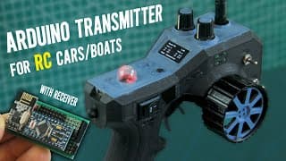 Build An Arduino Pistol-grip Transmitter For Rc Cars With 1km Range!