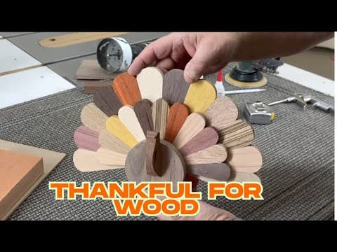 A Wooden Turkey You’ll Want To Build Before Thanksgiving | Throwback Thursday