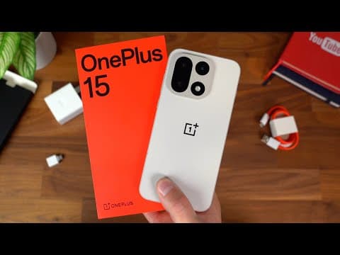 Oneplus 15 Unboxing & Hands On!