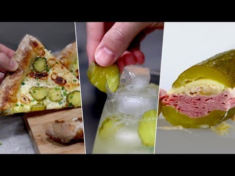 I Tested The Internet's Most Viral Pickle Recipes- Pizza, Margarita, Sandwich, Soup
