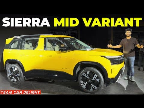 Tata Sierra 2nd Top Model - Walkaround Review With All Details | Tata Sierra 2025