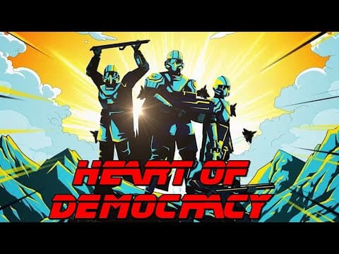 Helldivers 2 Heart Of Democracy Was A Blast #sponsoredbyplaysation