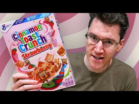 Strawberry Cinnamon Toast Crunch - Cereal Review