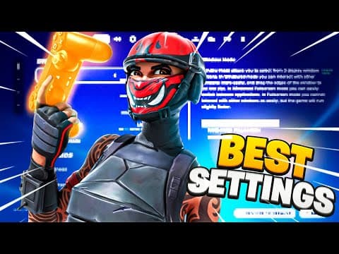 My *new* Best Controller Settings + Sensitivity For Fortnite Chapter 6!