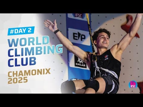 Speed Climbing Finals 🔥 Action-packed Day In Chamonix!