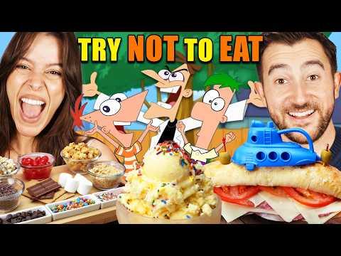 Try Not To Eat: Best Phineas & Ferb Dishes! (ft. Vincent Martella)