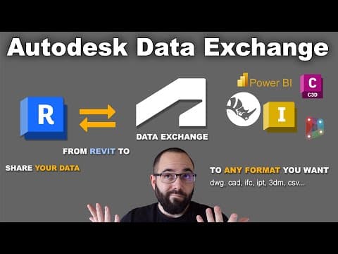 Autodesk Data Exchange In Revit Tutorial | The Future Of Bim Collaboration