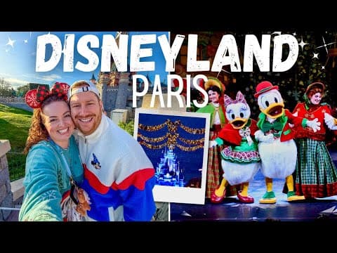Disneyland Paris! 🇫🇷 Christmas Vlog 🎄 Parade, Shows & Merch 🎅 Driving & Davy Crockett Ranch Review 🏰