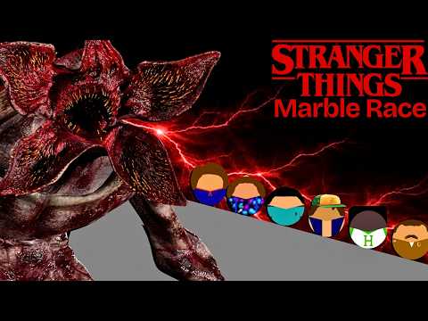 Escape The Demogorgon - Stranger Things Marble Race