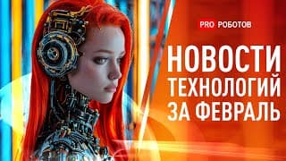 Новейшие Роботы И Технологии Будущего | Все Новости Технологий За Февраль В Одном Выпуске!